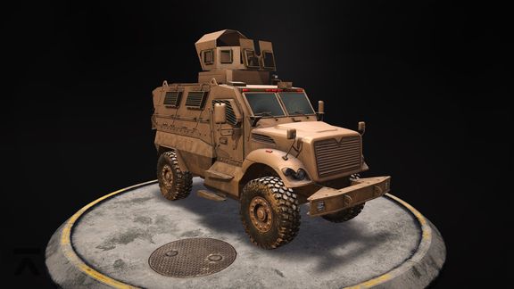 Military Desert Vehicle