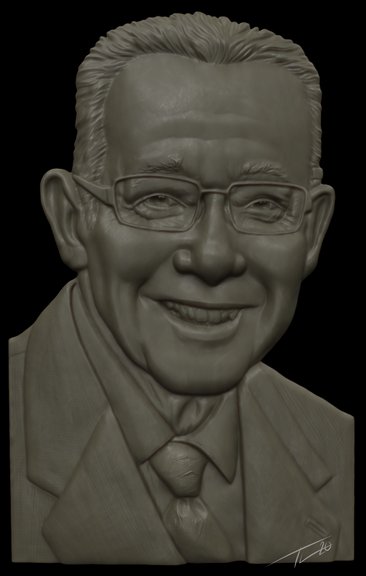Portrait Relief Sculpt