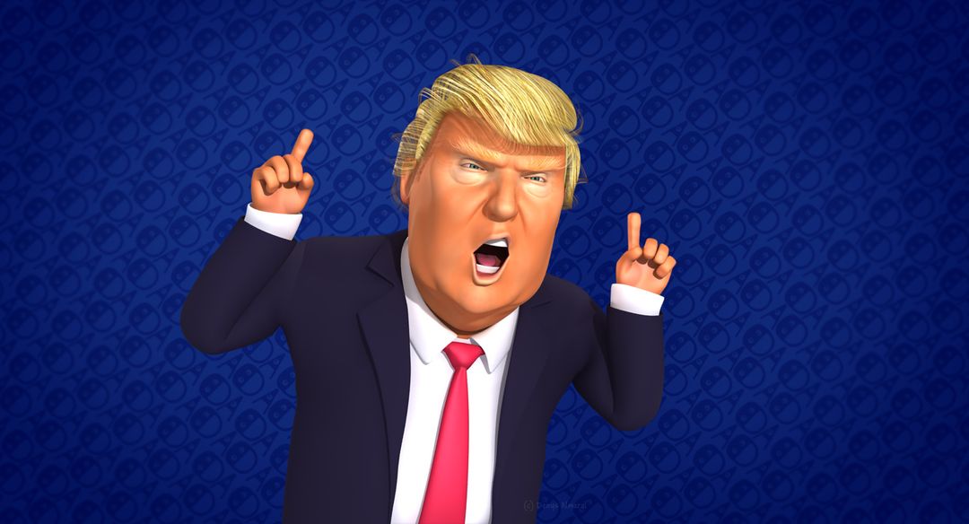 The most popular Trump 3D Character on the web