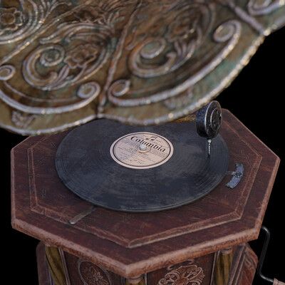 Victorian Gramophone