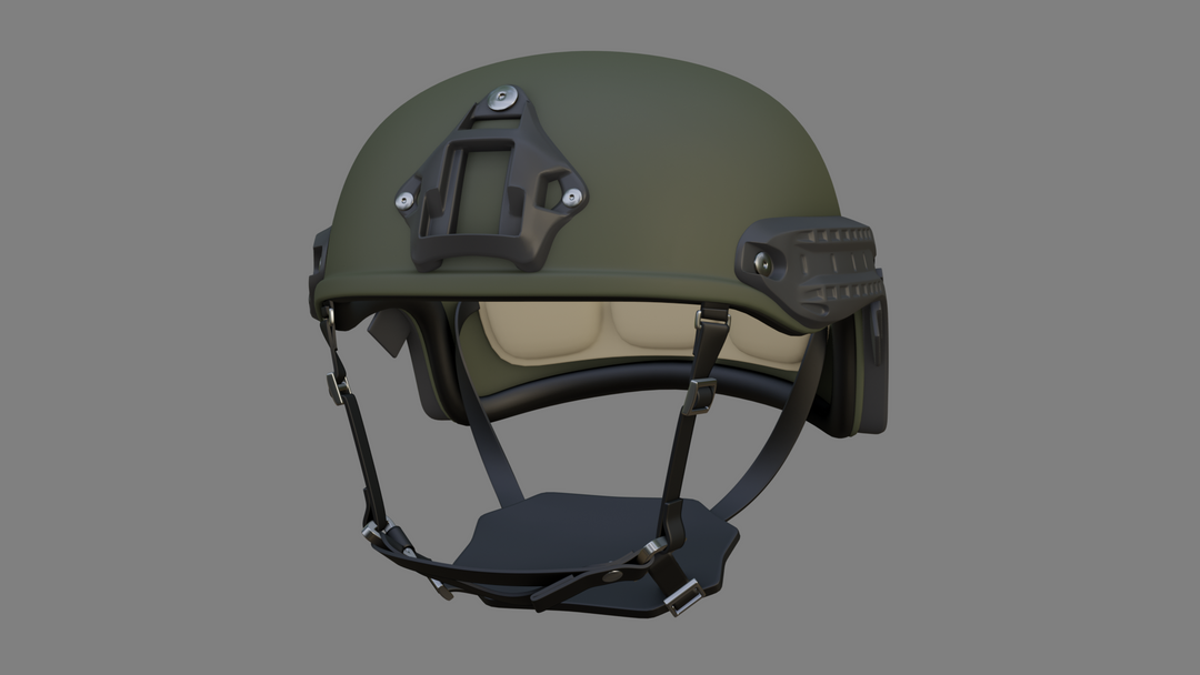 3D model NY Giants Helmet VR / AR / low-poly