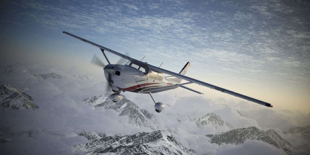 Cessna Material Creation and Aerial View