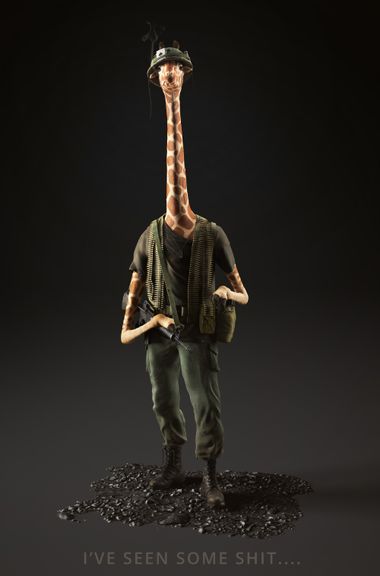 Jerry the Giraffe-I've seen some shit...