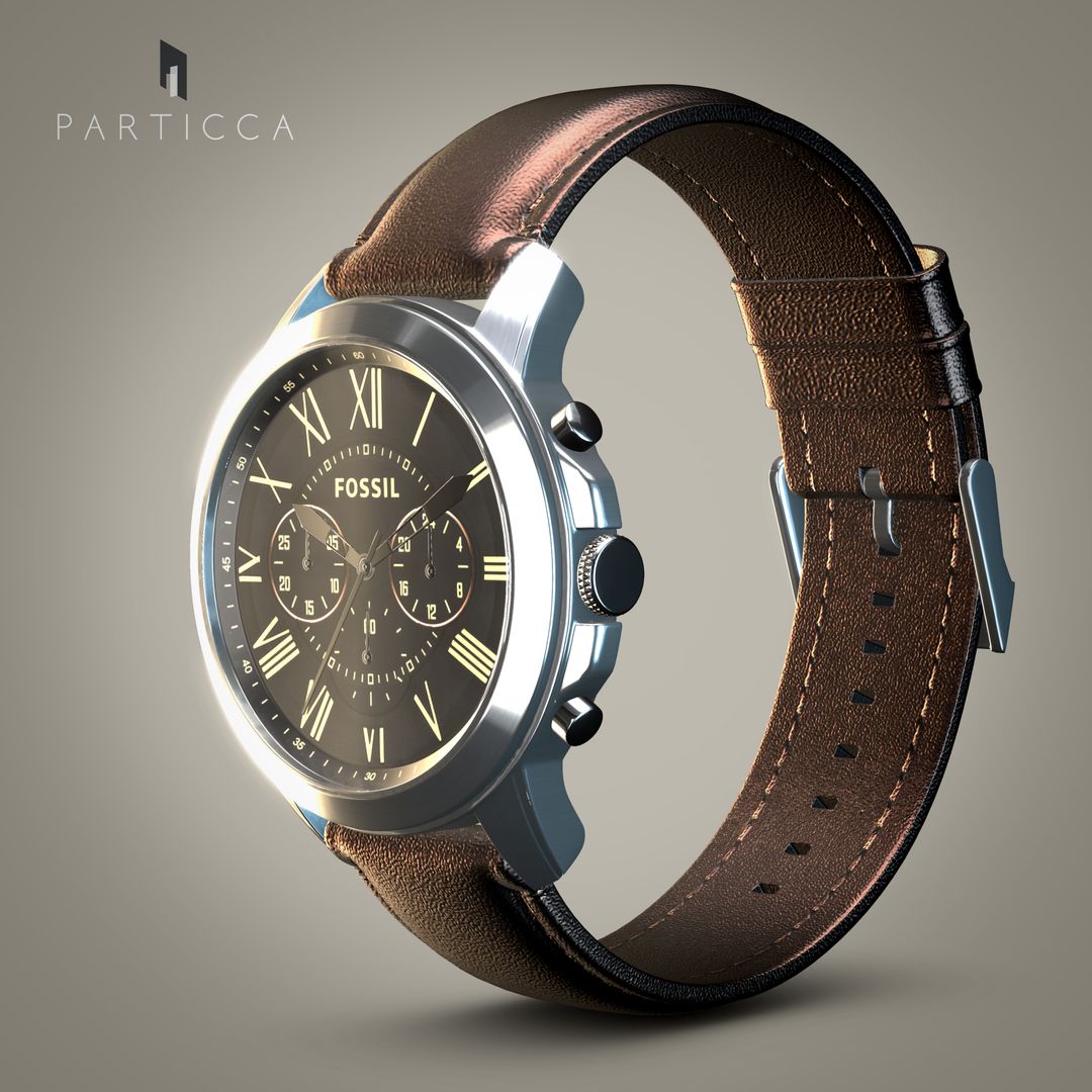 Product Visualization: Fossil Waters