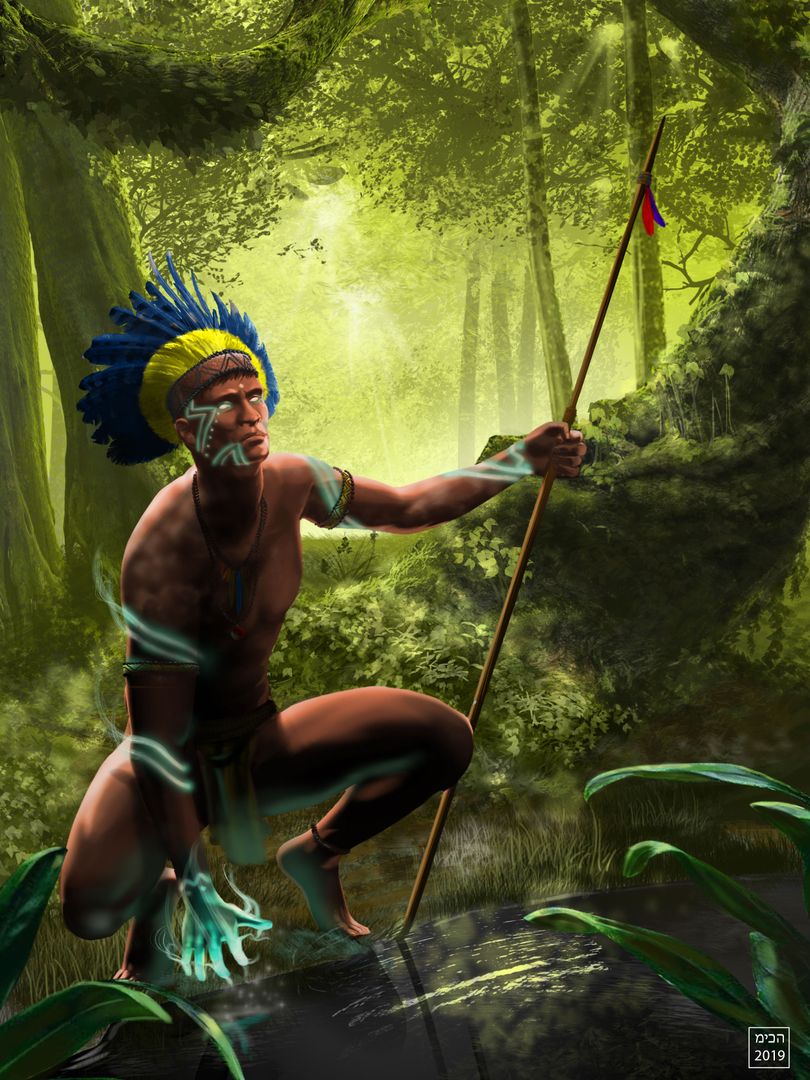 Native Brazilian - The Protector of Forest