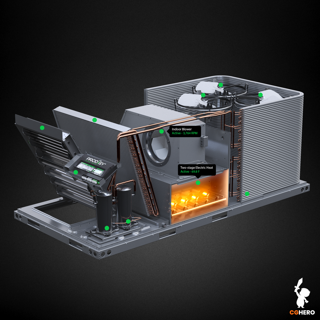 B-Box HVAC Visualisation and Animation | CGHero