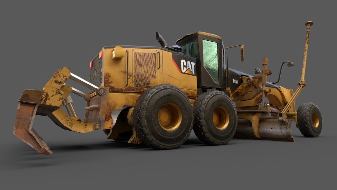 Motor Grader for unreal Engine by Leonardo G.