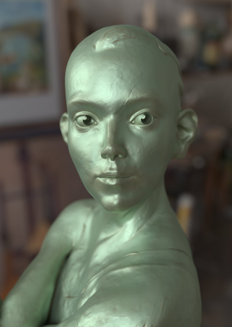 Statue sculpture study