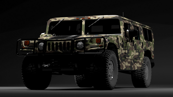 Hummer 3d model
