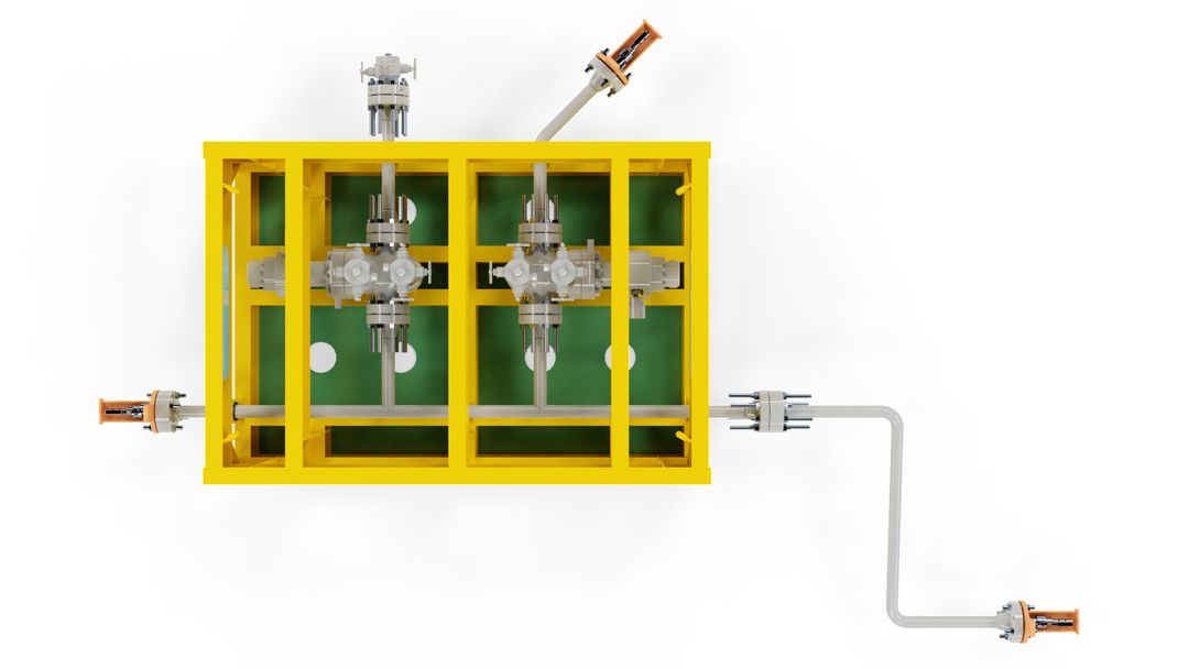 Subsea production skid by Brian B.