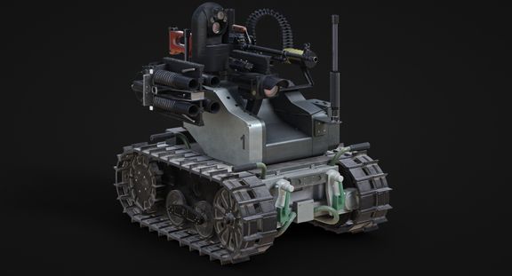 Military Robot Swords | 3D Weapons Modelling