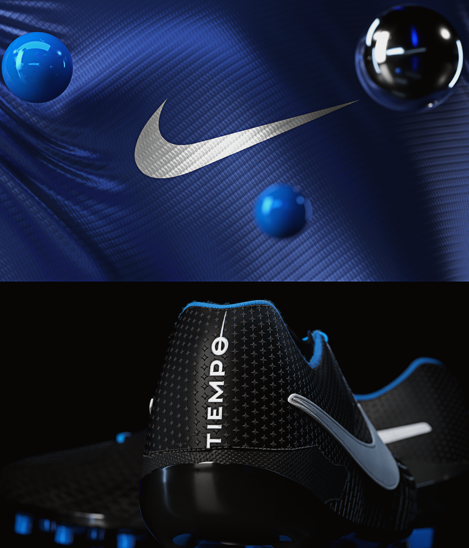 Nike Tiempo 3D CGI