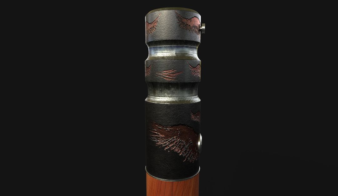 Custom made laser sword