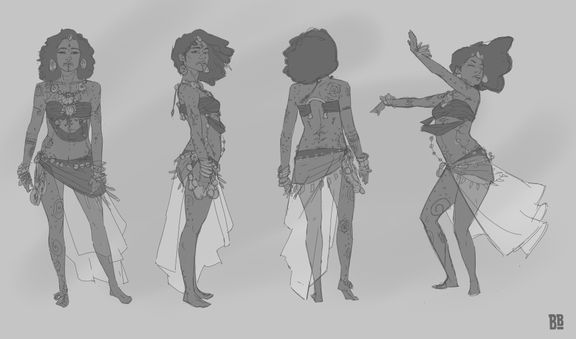 Dancer Design Sheet