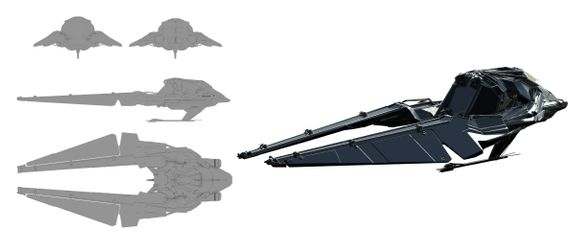 Sci-Fi Ship Concept Design