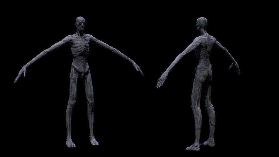 096 SCP Character - Game ready character