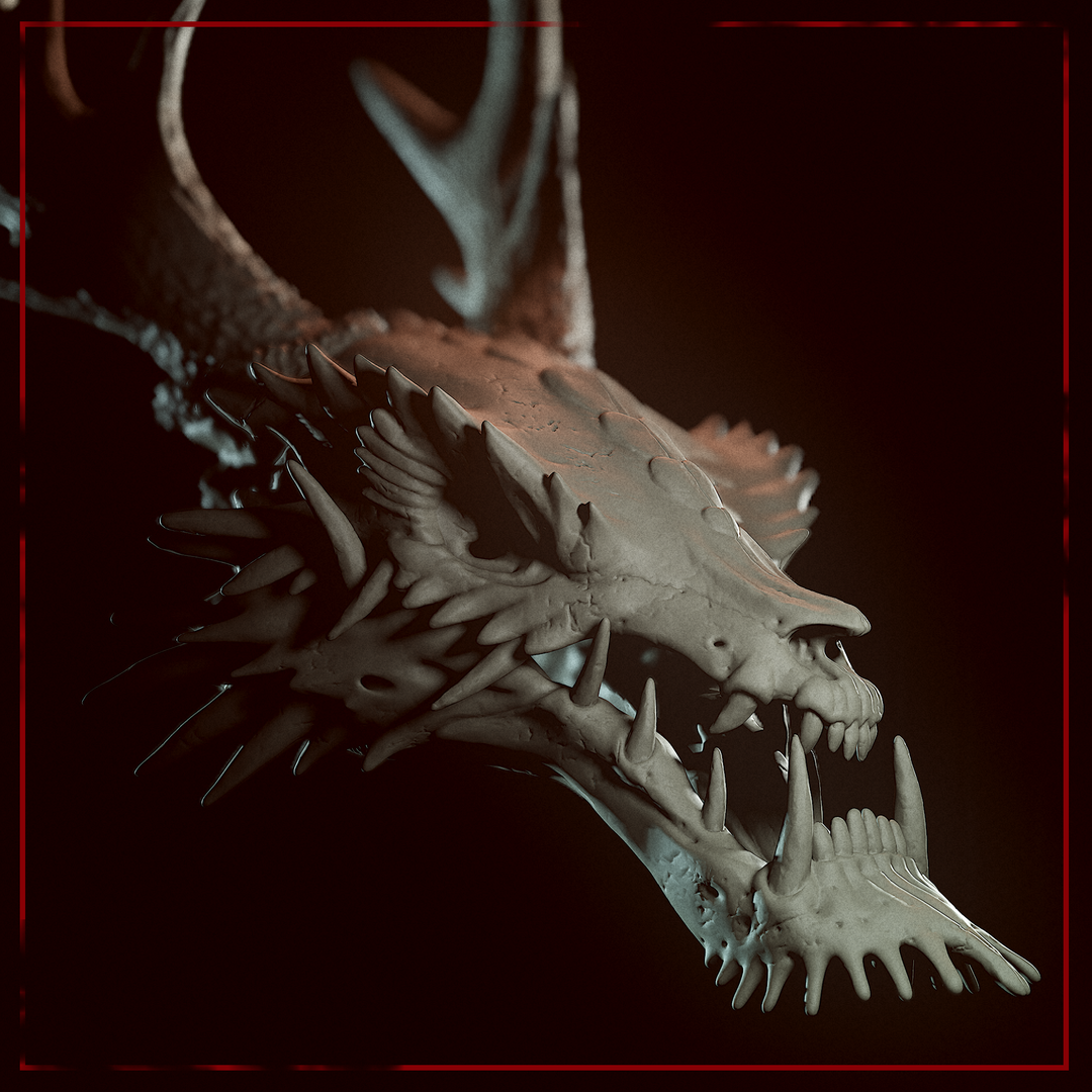 Dragon skull