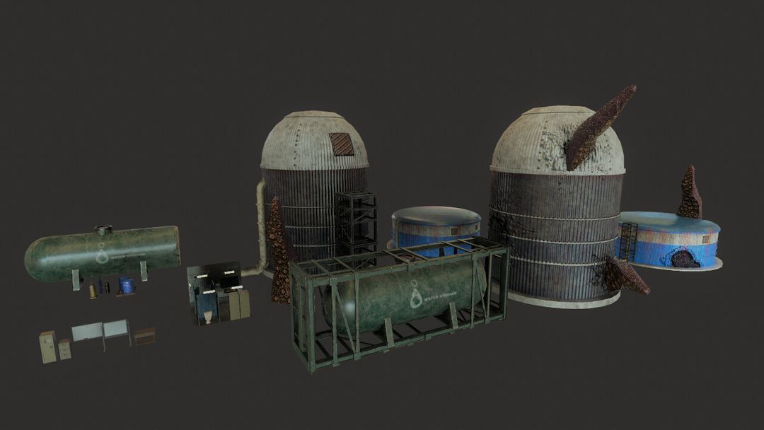 It grows so fast... Creature in the Water - Game Props