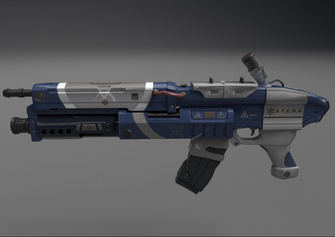 A.T.E.N.A Sci-Fi Gun