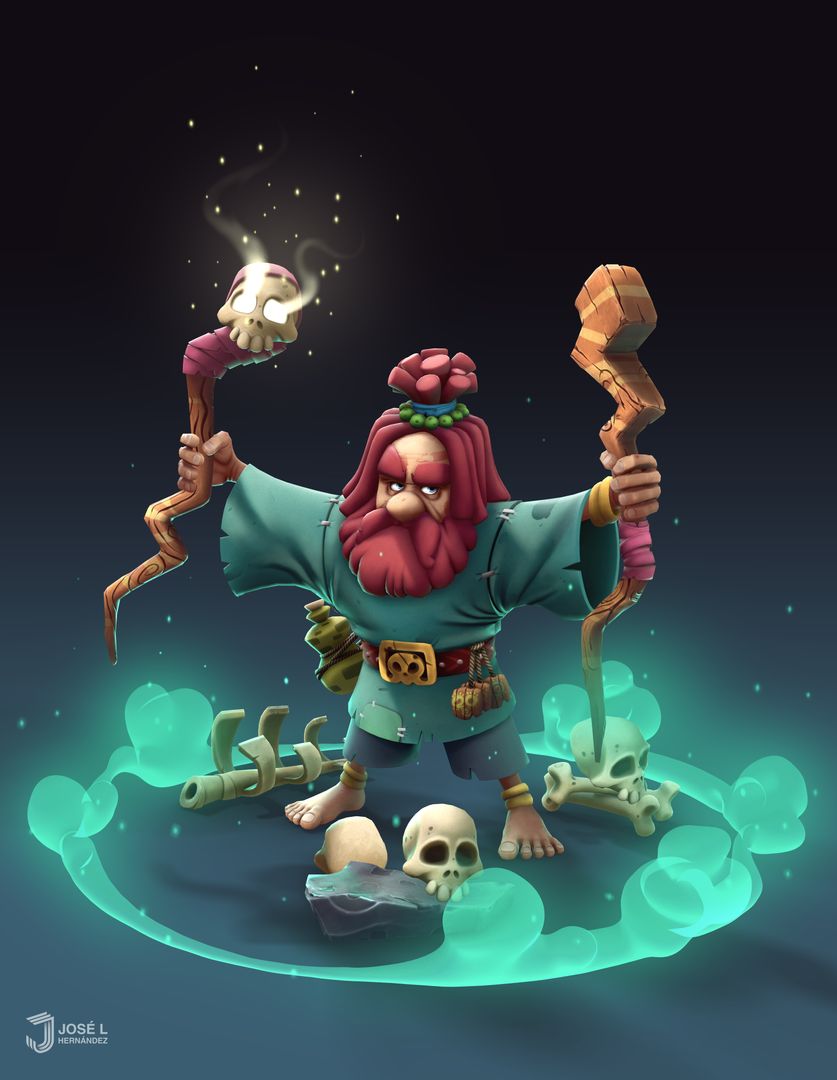 Magician - Stylized Character