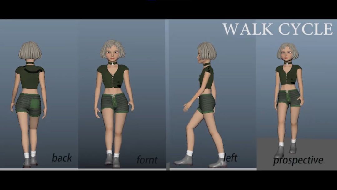 3D Animation Showreel walk | CGHero