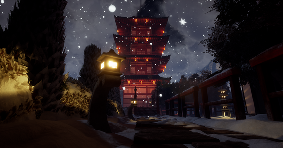 Japanese Winter Garden