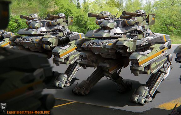 Tank-Mech Experiment 2