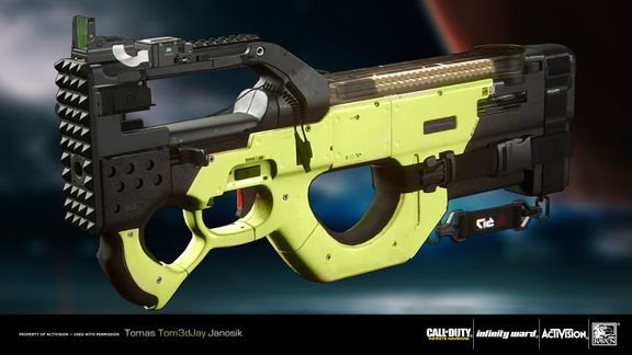 Call of Duty IW | 3D Weapons Modelling