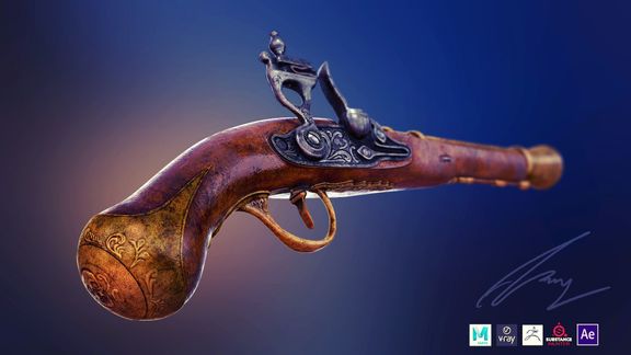 Flintlock Pistol