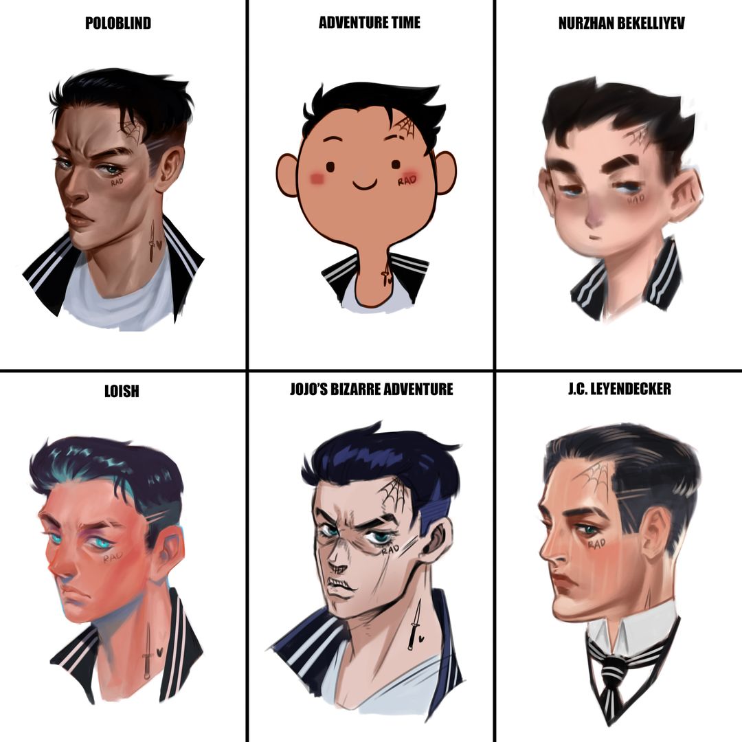 6 Different Styles Exercise