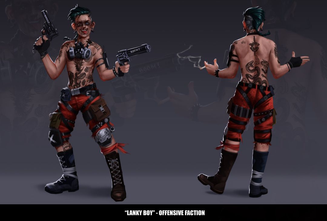 Lanky Boi - Concept Art