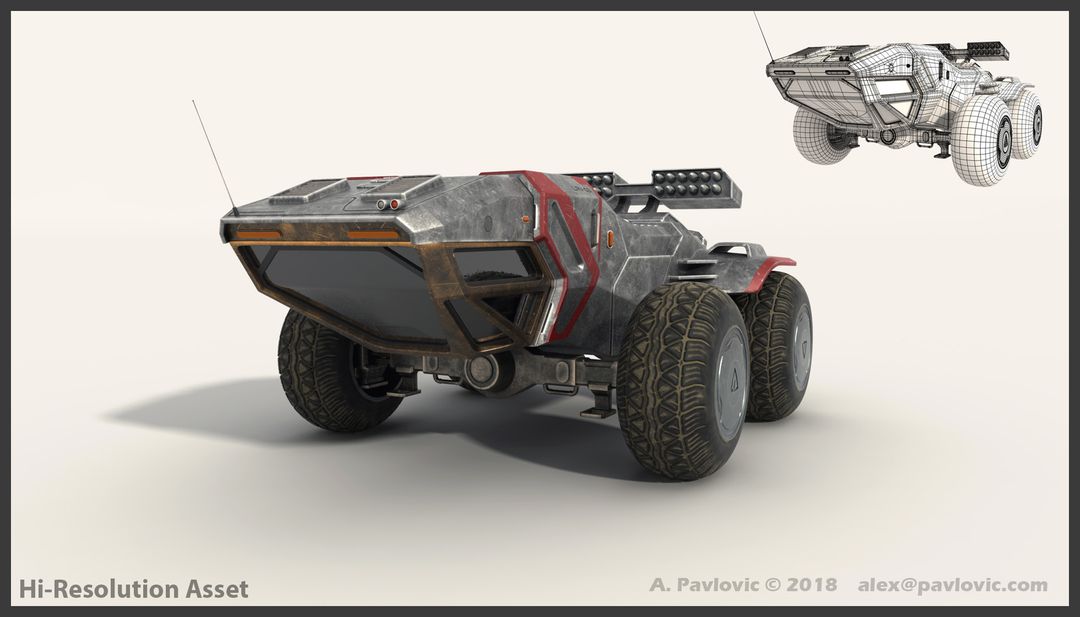 Sci Fi Vehicle