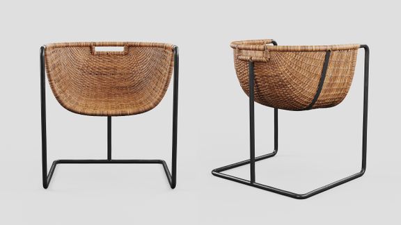 Wicker Chair Visualisation | 3D Retail Furniture CGIs