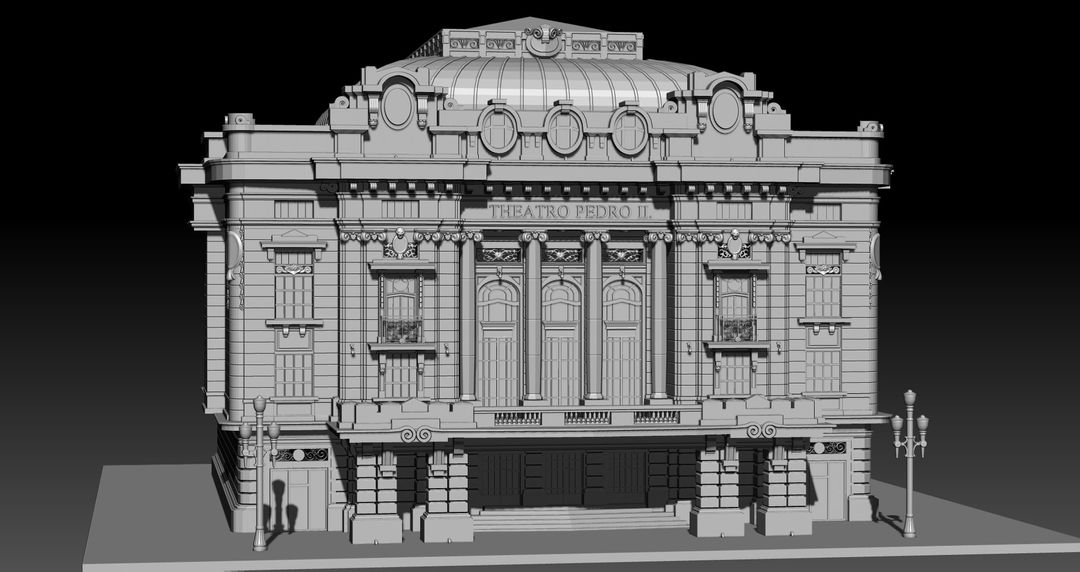 Theatro Pedro II by Gabriel A.