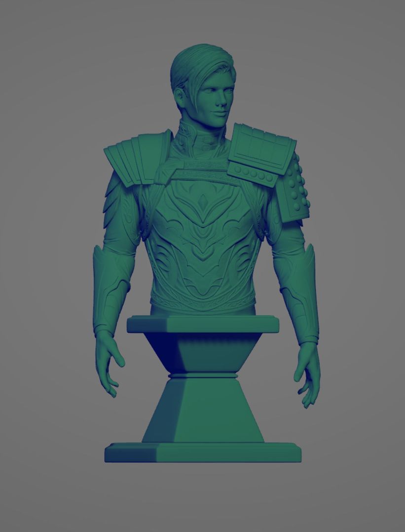 3d printing Farren Bust