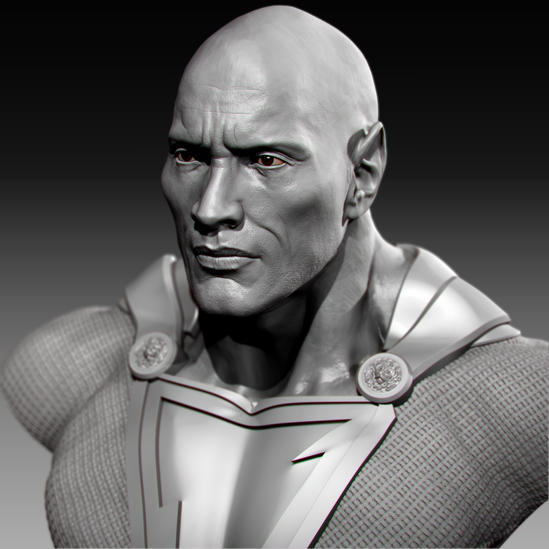 Dwayne Johnson - Black Adam Fan Art! by William G.