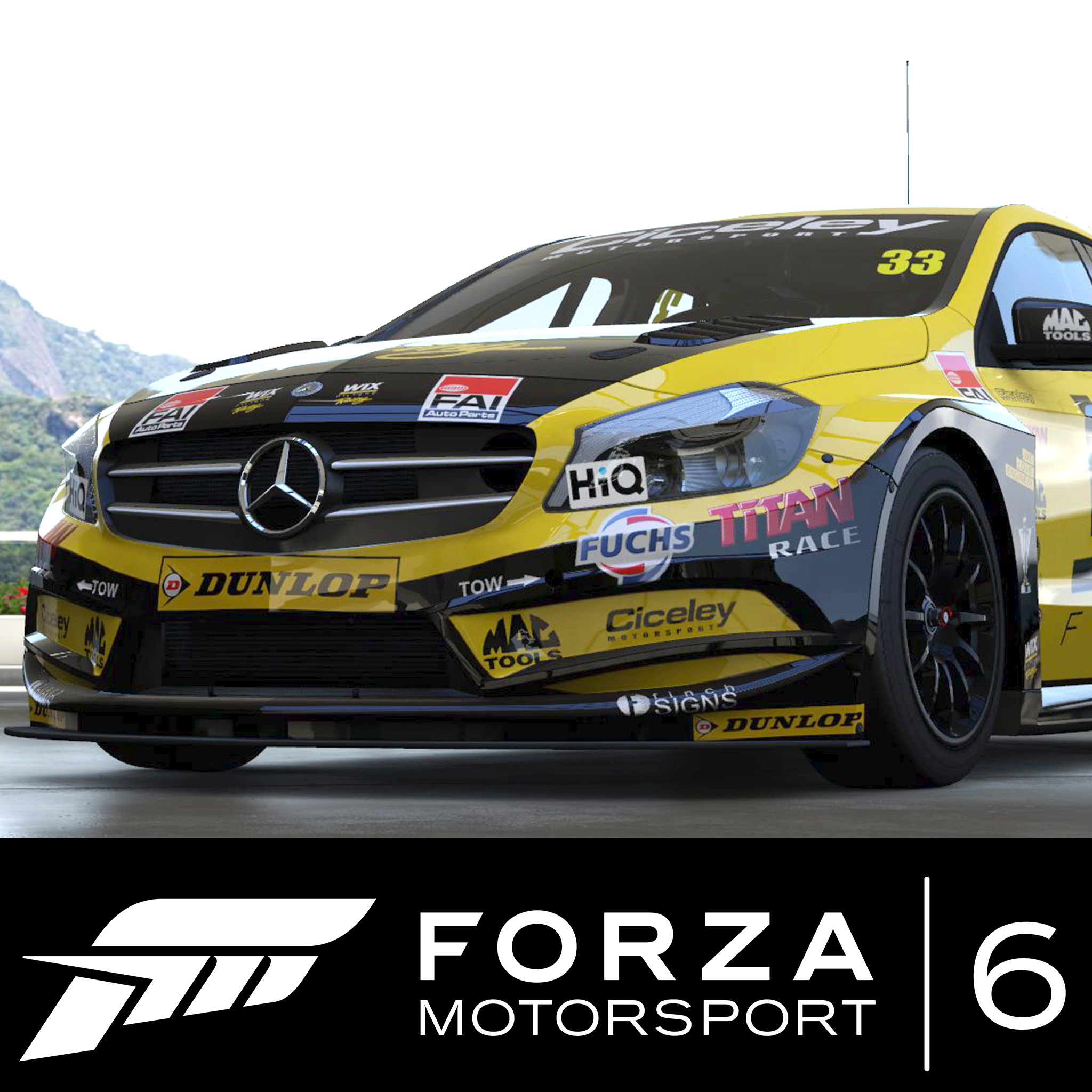 2014 Mercedes Benz #33 WIX Racing A-Class