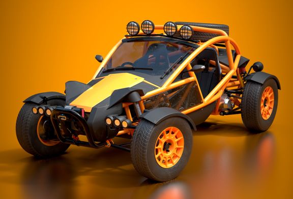 Ariel Nomad Buggy 3D Model