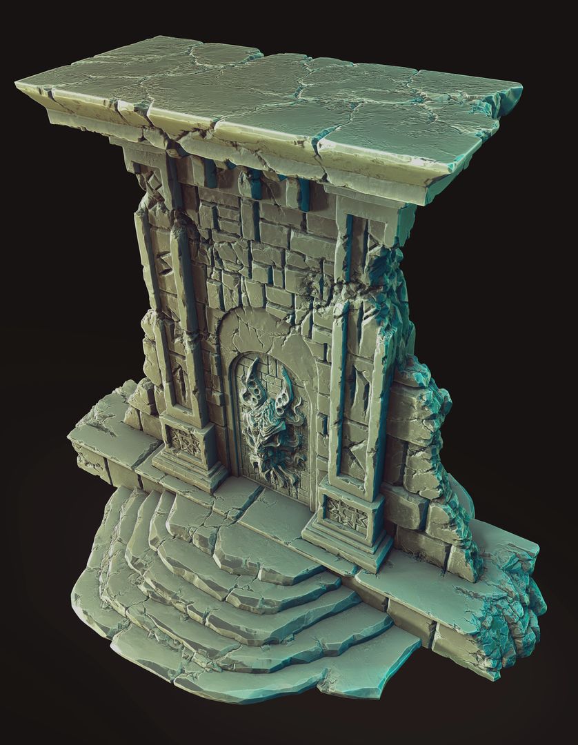 3D Model of Magic Mortal Gateway by Moosa T.