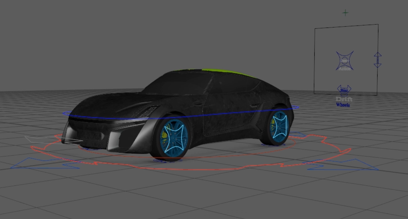 Vehicle Rigging and animation