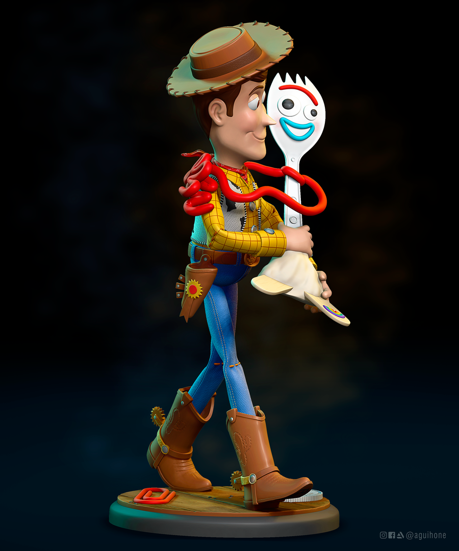 woody character toy