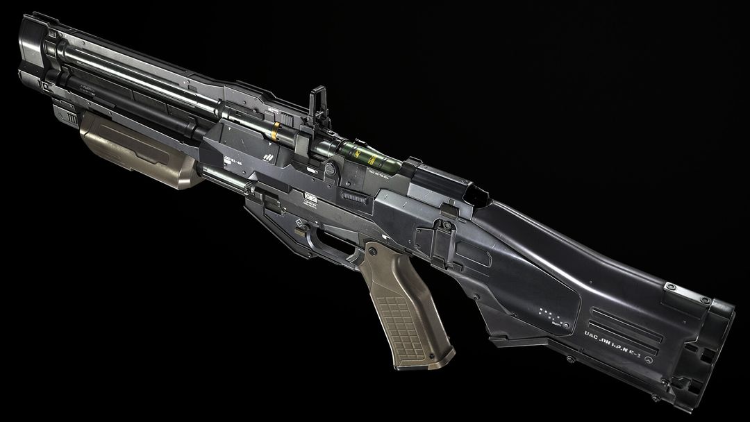 Combat shotgun ( Doom eternal fan art)