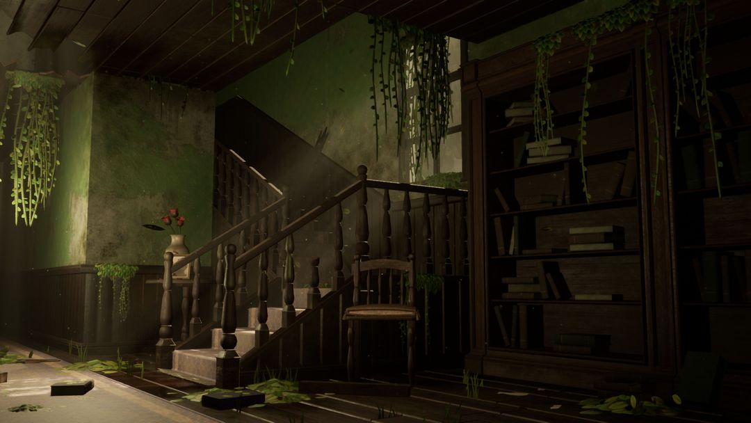 A Corridor of an Old House