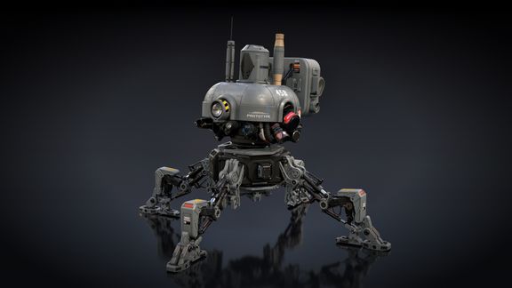 Various Prototype Droids and Mechs
