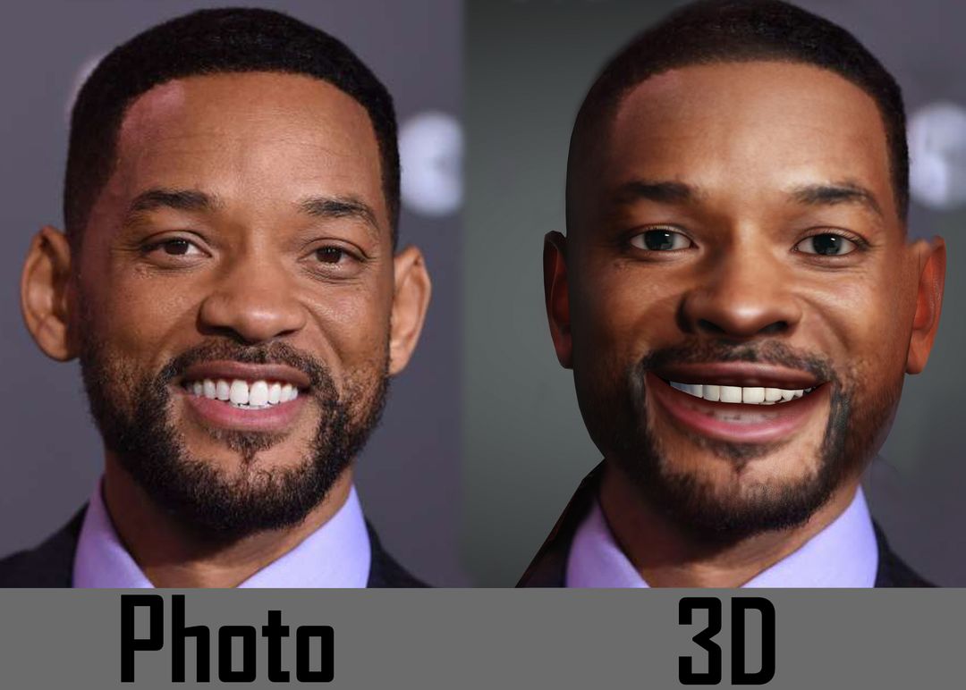 3D Will Smith by Brandon V.