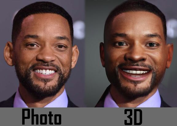 3D Will Smith