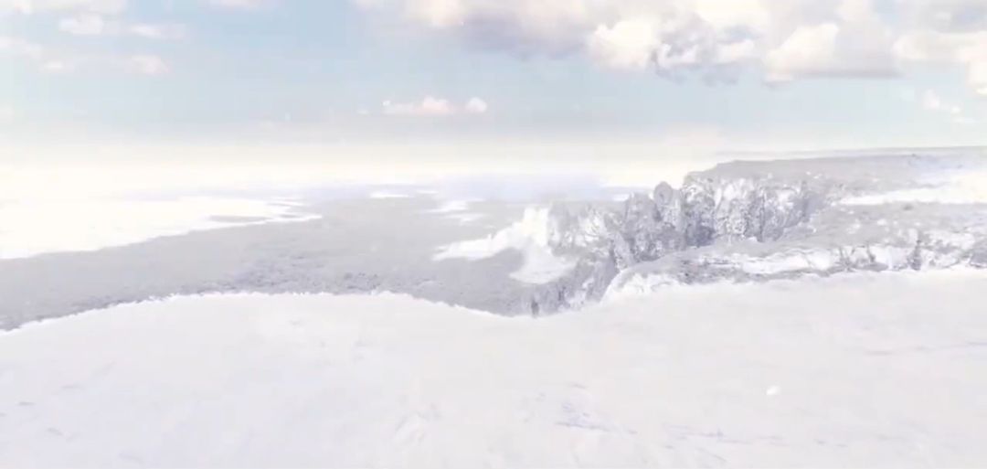 mattepaint snow landscape