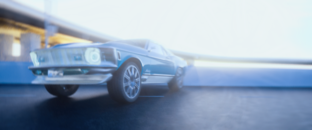 Automotive Animation Ford Mustang