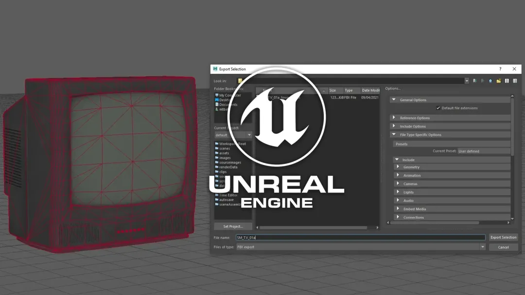 Exporting Assets Ready To Import Into Unreal Engine | CGHero