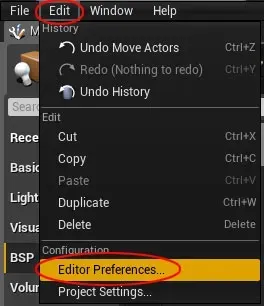 unreal-engine-editor-preferences-menu.webp
